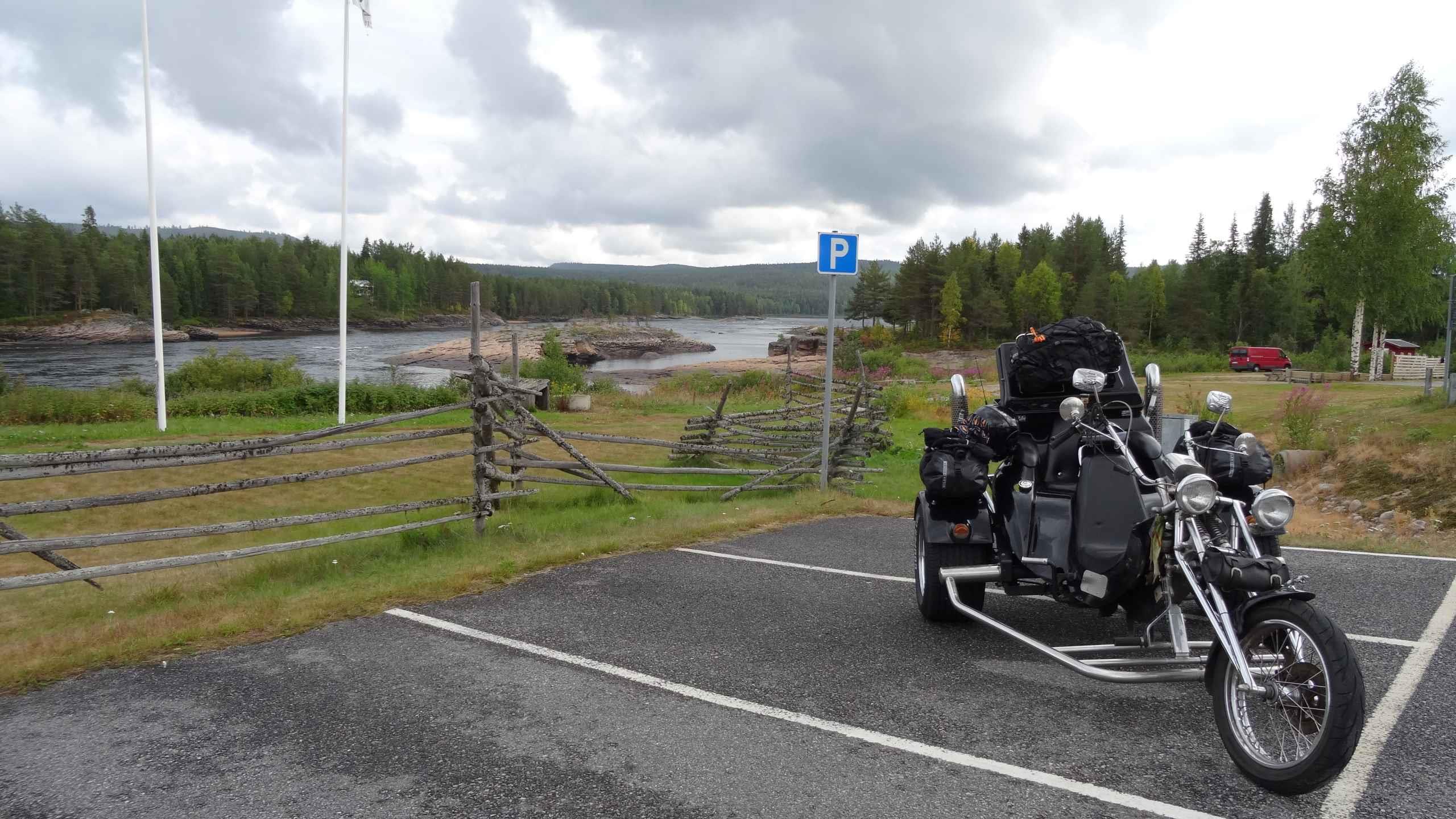 Lappland mit dem Trike