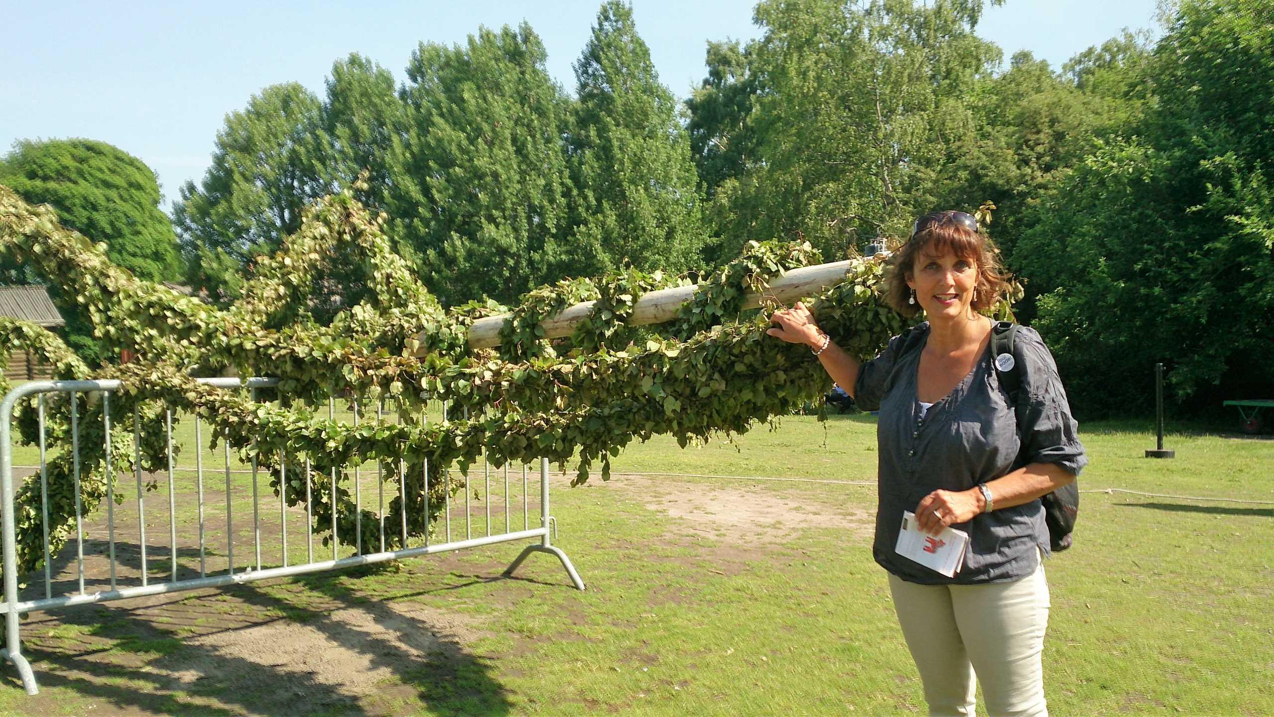 Mit Reiseleiterin Petra Bercher zum Midsommar in Rättvik Schweden